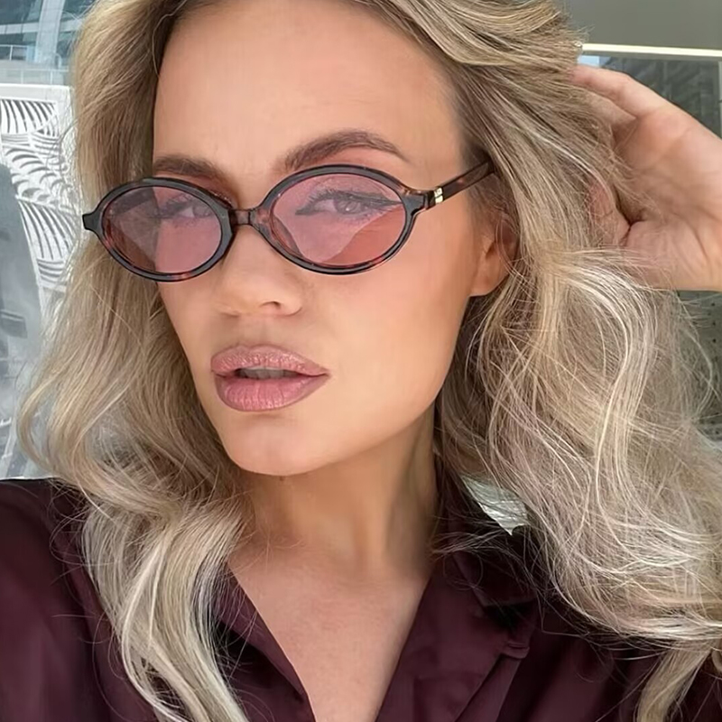 Fashion Oval Simple Sunglasses - Women'S Fashion Eyeglass Frames 리뷰 및 가격