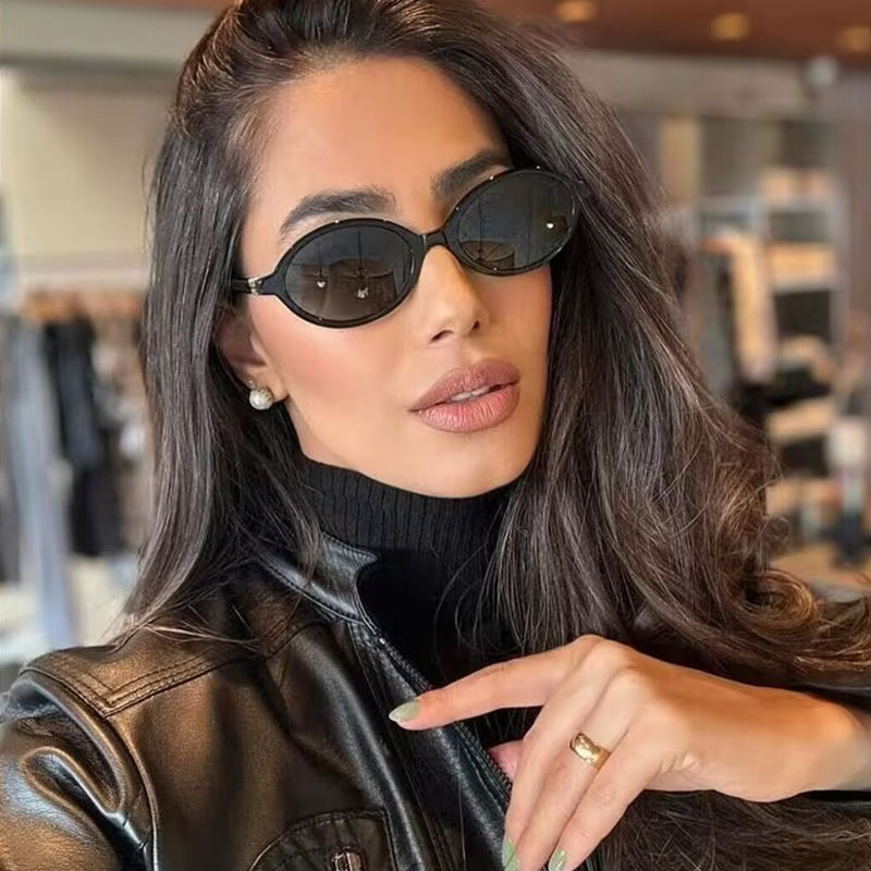 Fashion Oval Simple Sunglasses - Women'S Fashion Eyeglass Frames 리뷰 및 가격