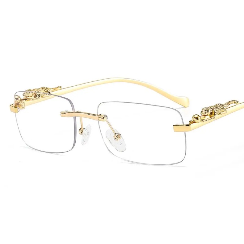 Rimless Square Sunglasses Wome - Women Fashion Glasses 리뷰 및 가격