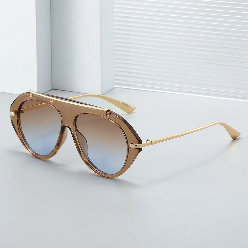 New Oversized Pilot Sunglasses - Women'S Fashion Of The 70S 리뷰 및 가격