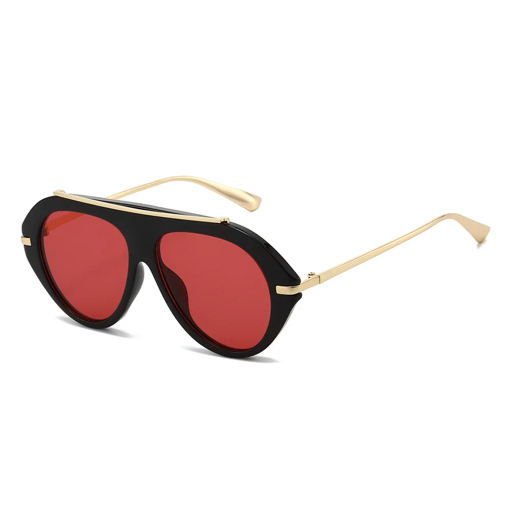 New Oversized Pilot Sunglasses - Women'S Fashion Of The 70S 리뷰 및 가격