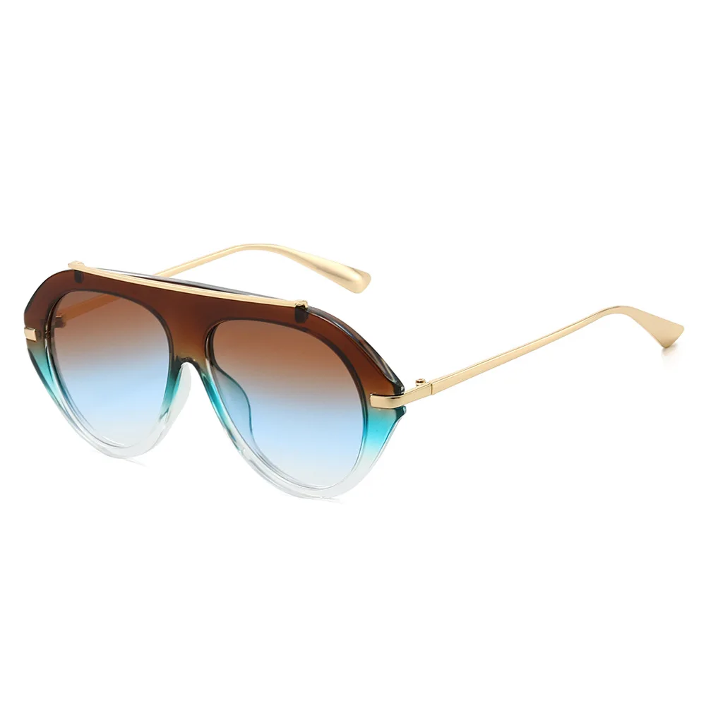 New Oversized Pilot Sunglasses - Women'S Fashion Of The 70S 리뷰 및 가격