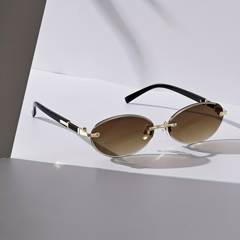 Sexy Small Oval Punk Sunglasse - Women'S Fashion Eyeglass Frames 리뷰 및 가격