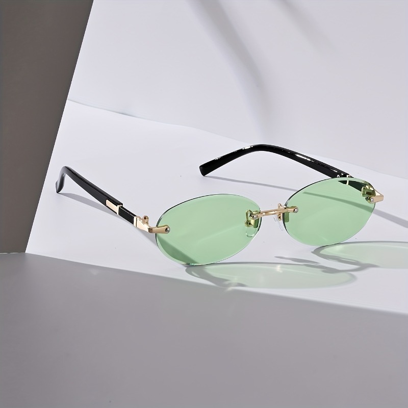 Sexy Small Oval Punk Sunglasse - Women'S Fashion Eyeglass Frames 리뷰 및 가격