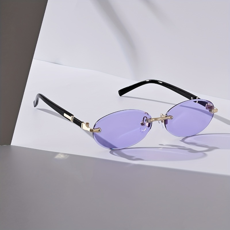 Sexy Small Oval Punk Sunglasse - Women'S Fashion Eyeglass Frames 리뷰 및 가격