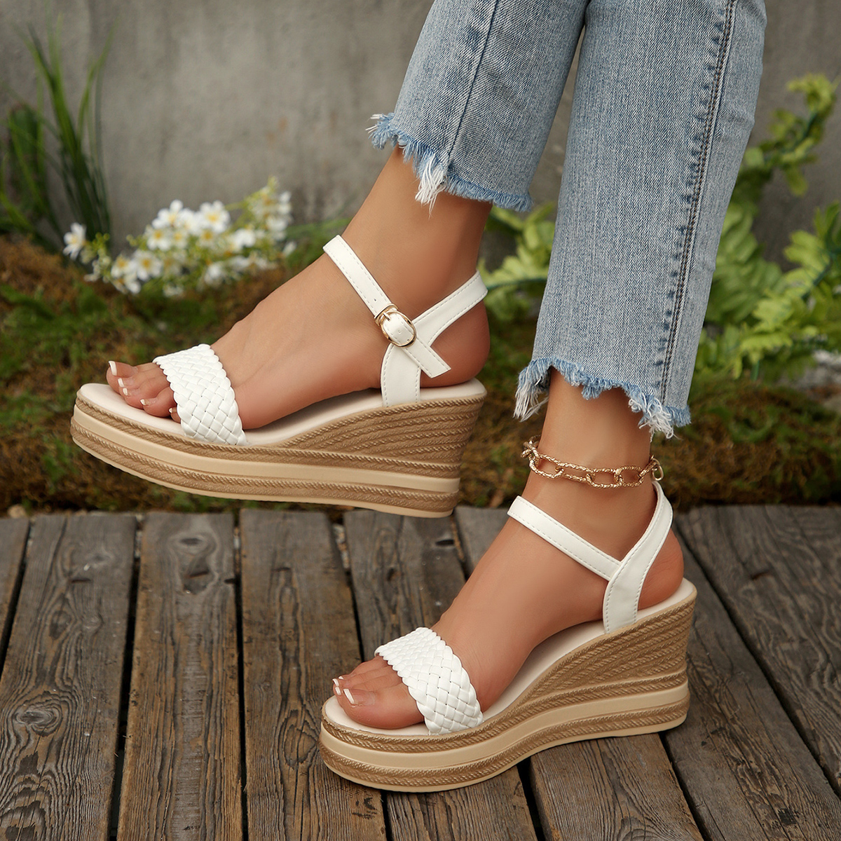Hot Sale Thick Sole Leather Ca - Sale Fashion Women 리뷰 및 가격