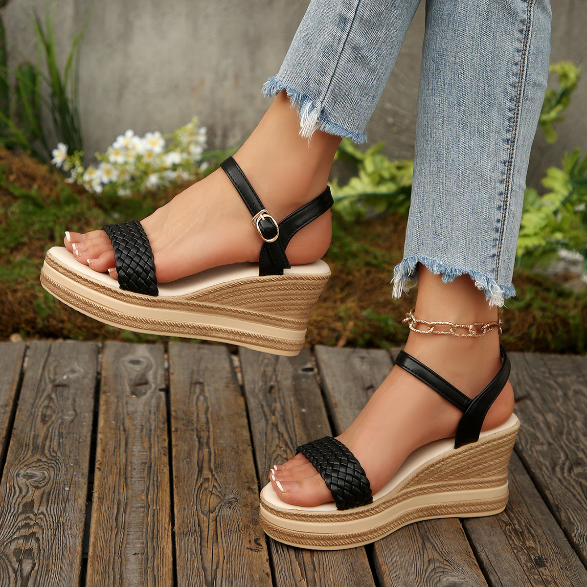 Hot Sale Thick Sole Leather Ca - Sale Fashion Women 리뷰 및 가격