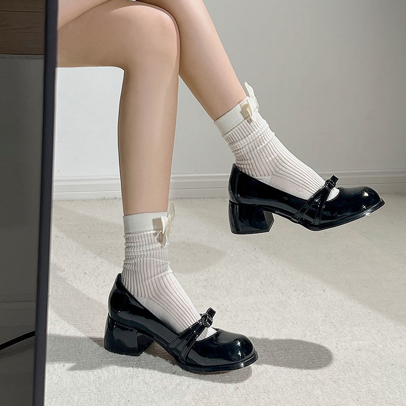 2026 New Heel Mary Janes Squar - Sale Fashion Women 리뷰 및 가격