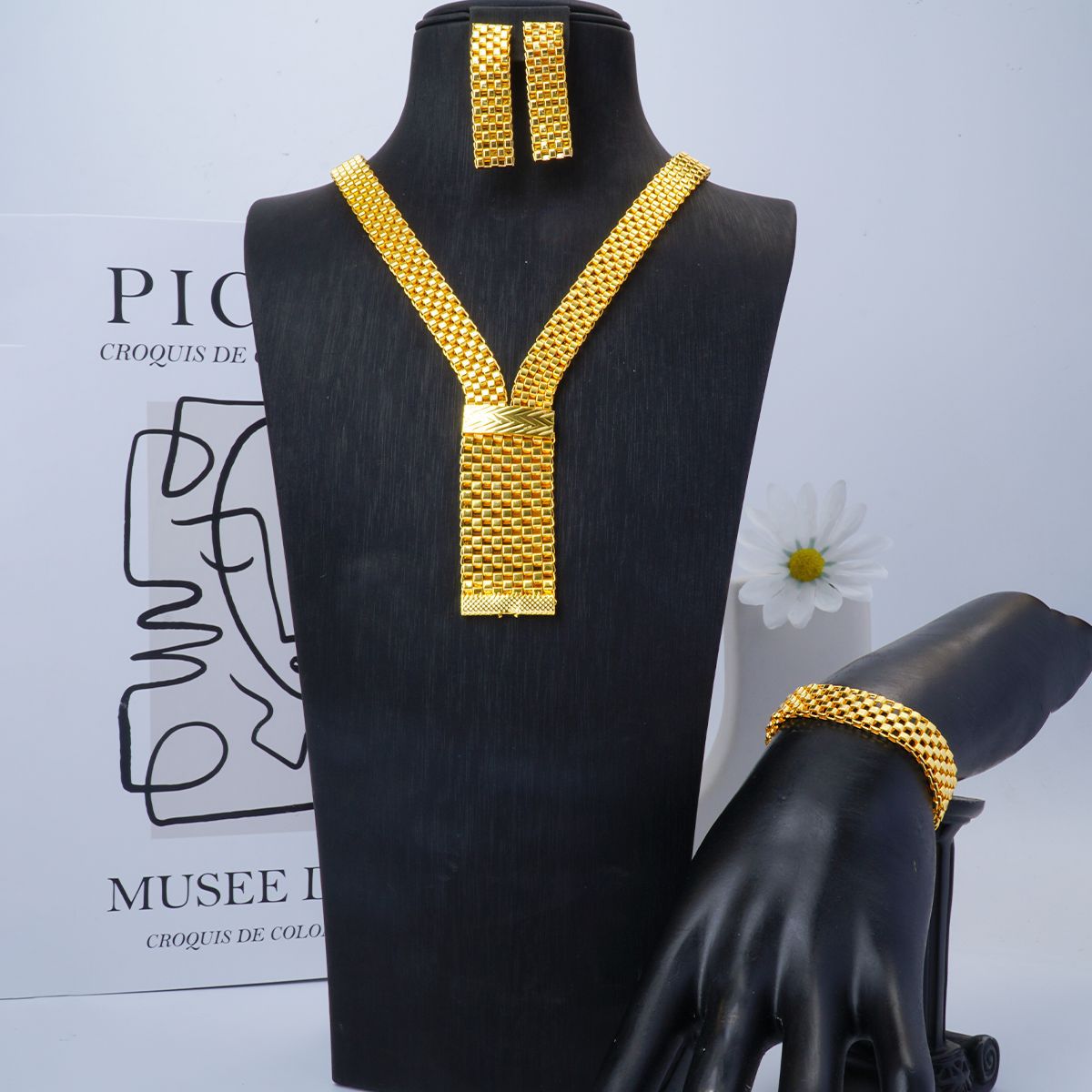 New UK 24K Gold Plated Necklac - Women Fashion Uk 리뷰 및 가격