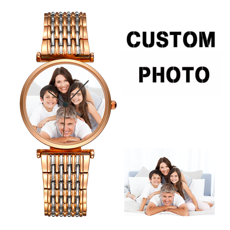 Women Watch Custom Dial Photo  - Fashion Women Watches 리뷰 및 가격